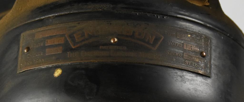 c1910 Emerson Lever Oscillating Four Blade Desk - 4