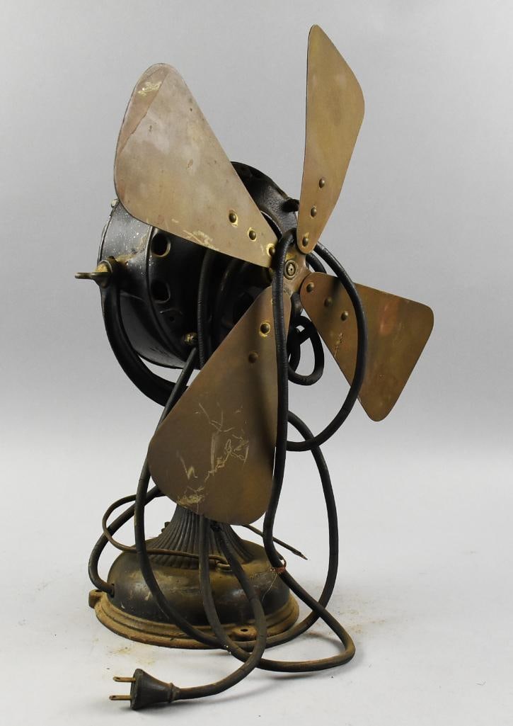 c1900 General Electric Alternating Current Fan - 2