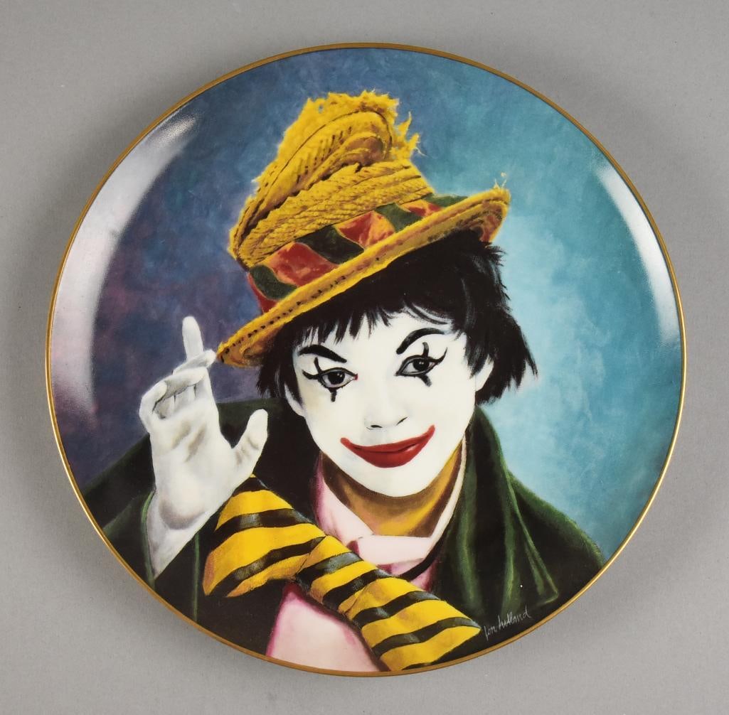 Jon Helland Signed American Heritage China "Judy" Plate (1 of 6)