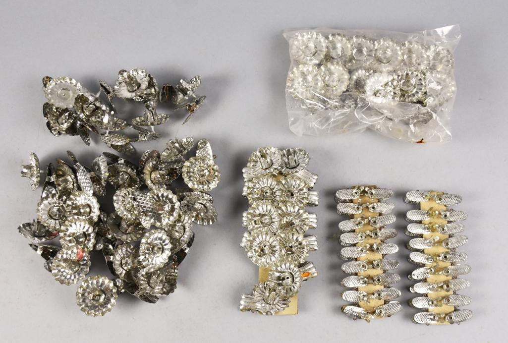 Vintage Christmas Ornament and Candle Tree Clips: Wonderful vintage lot of clips for your Christmas tree ornaments. Many are for candles and with today's technology, you may find battery operated candles to use and enjoy. The other clips appear to