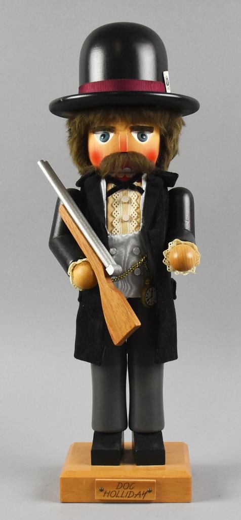 Holzkunst Ulbricht Ltd Ed Doc Holliday Nutcracker, 70/3000: COMING SOON?...