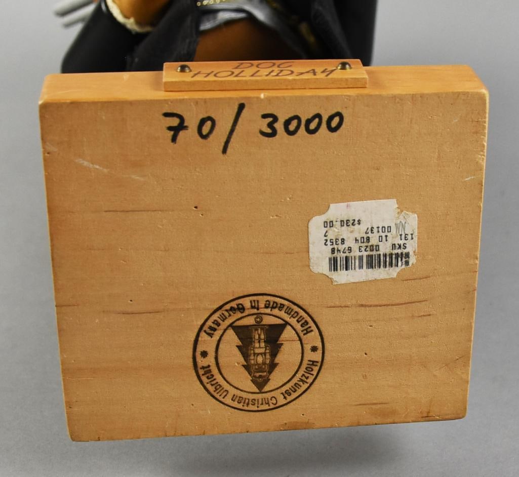 Holzkunst Ulbricht Ltd Ed Doc Holliday Nutcracker, 70/3000 - 6
