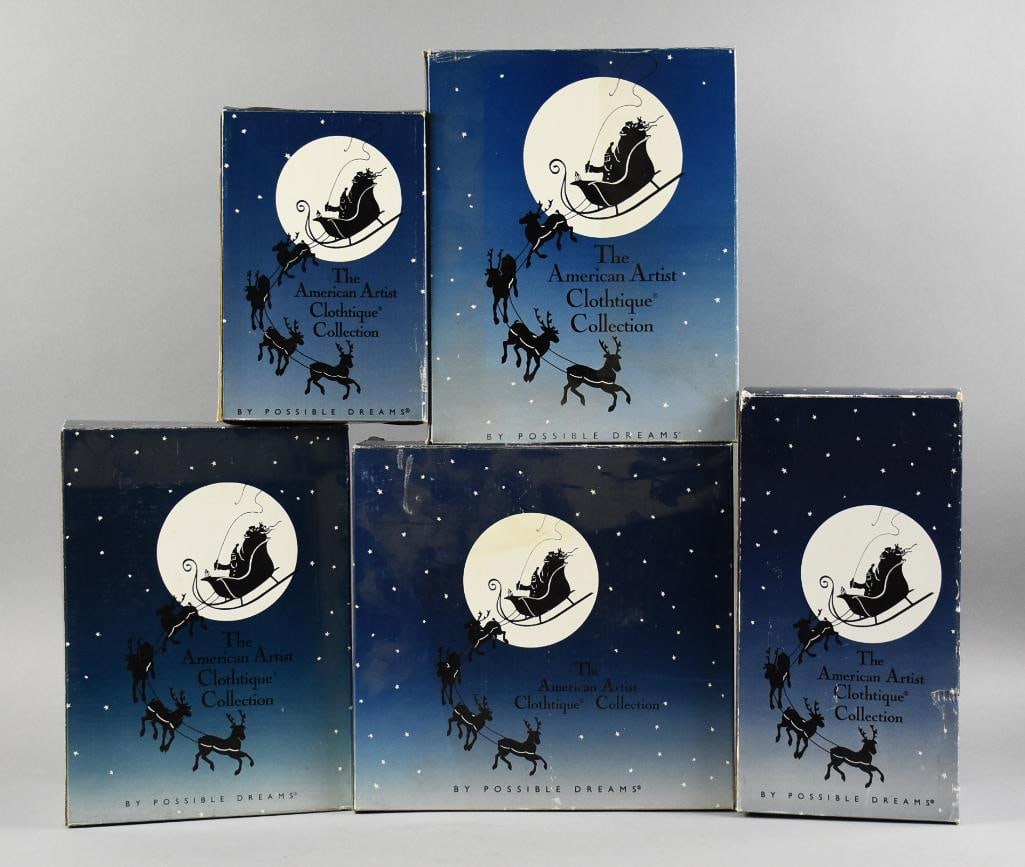 Possible Dreams Clothtique American Artist Collection, MIB (1 of 5)