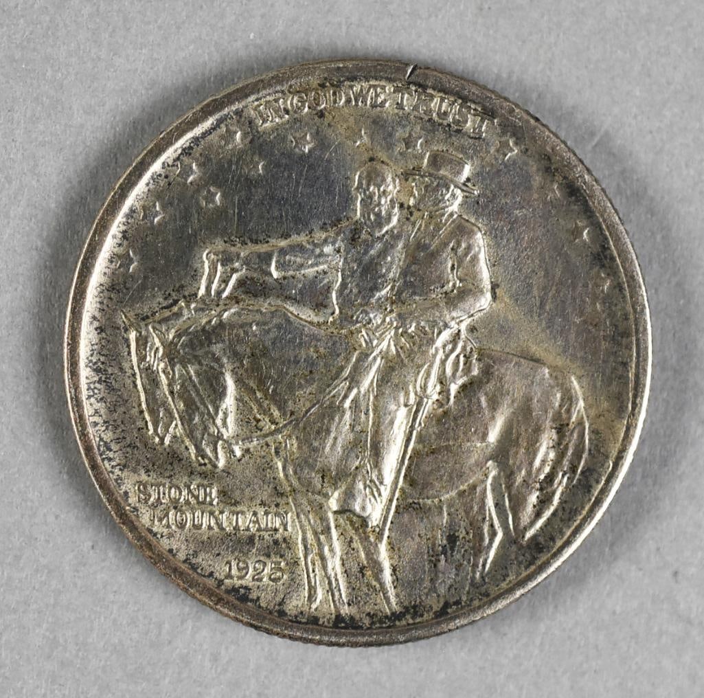 1925 Stone Mountain Half Dollar: This is a 1925 Stone Mountain half dollar. Commemorating southern soldiers.