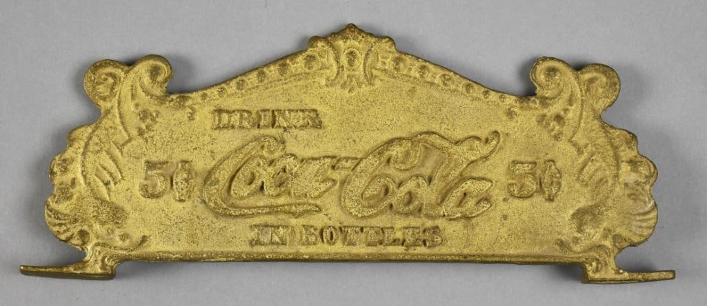 Coca Cola National Cash Register Brass Topper (1 of 4)
