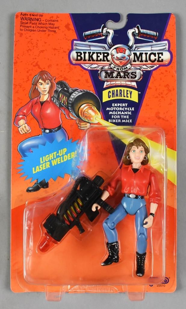 1993 Galoob Biker Mice from Mars Charley MOC NOS (1 of 4)