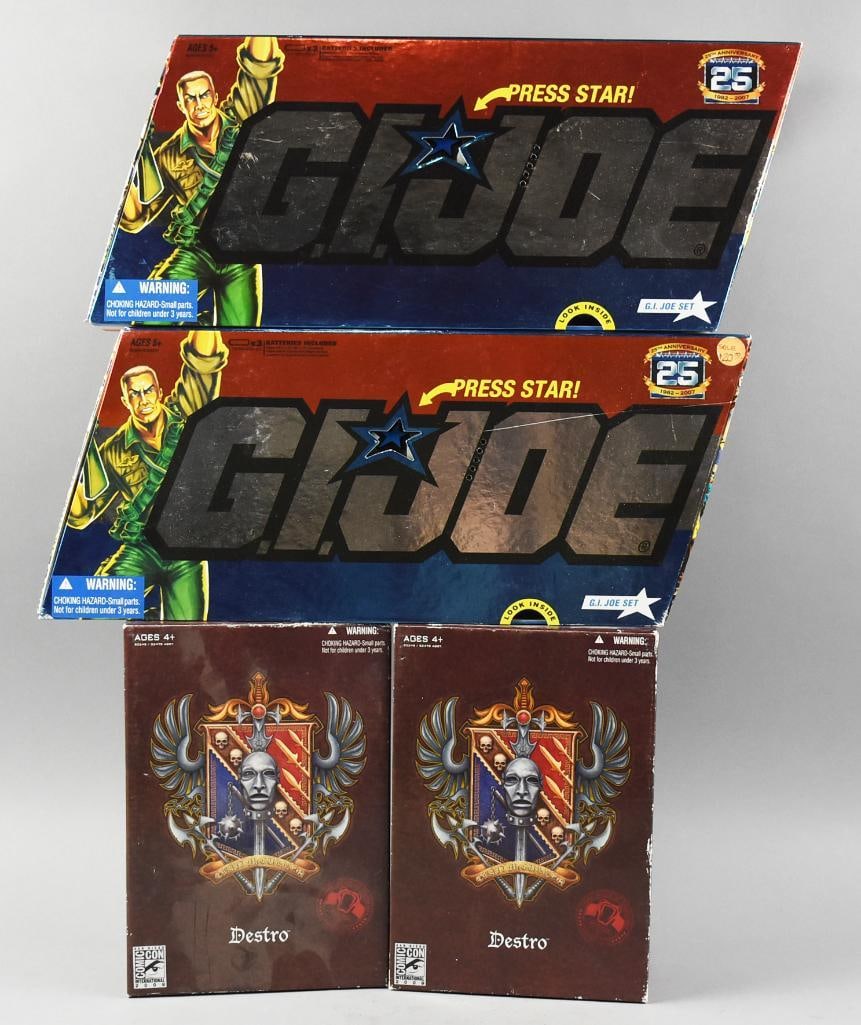 GI Joe 25th Anniversary and Rise of Cobra Action Figure Sets MIB (1 of 5)