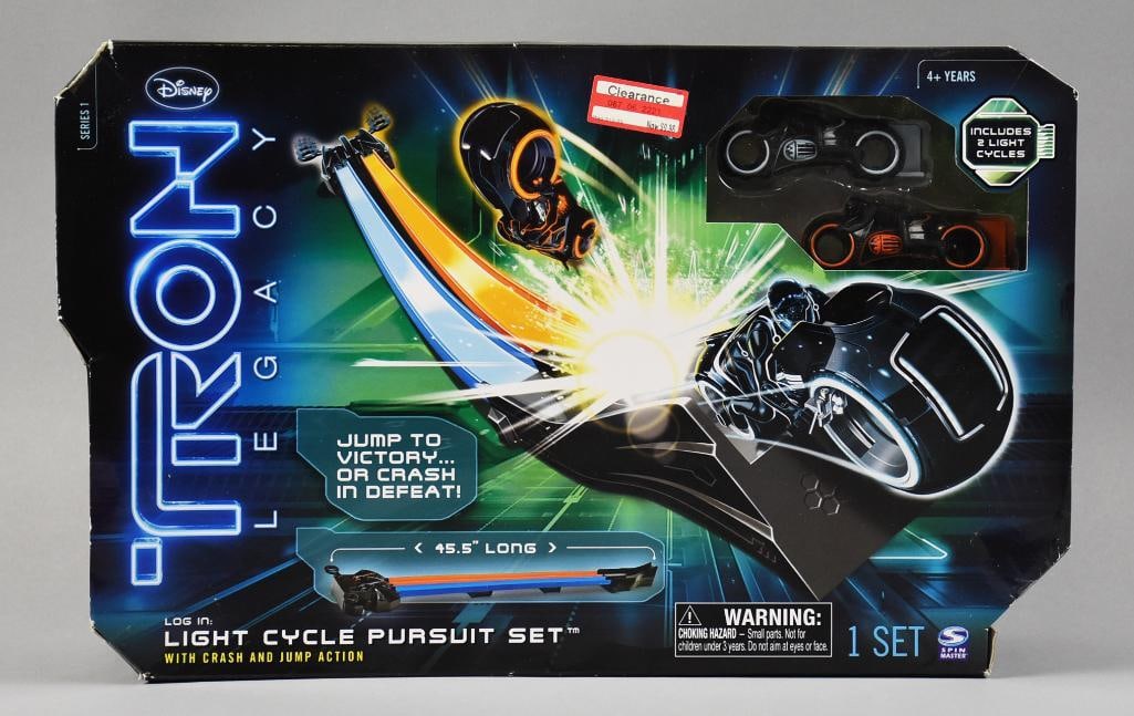 2010 Spin Masters Disney Tron Legacy Light Cycle MIP NOS (1 of 2)