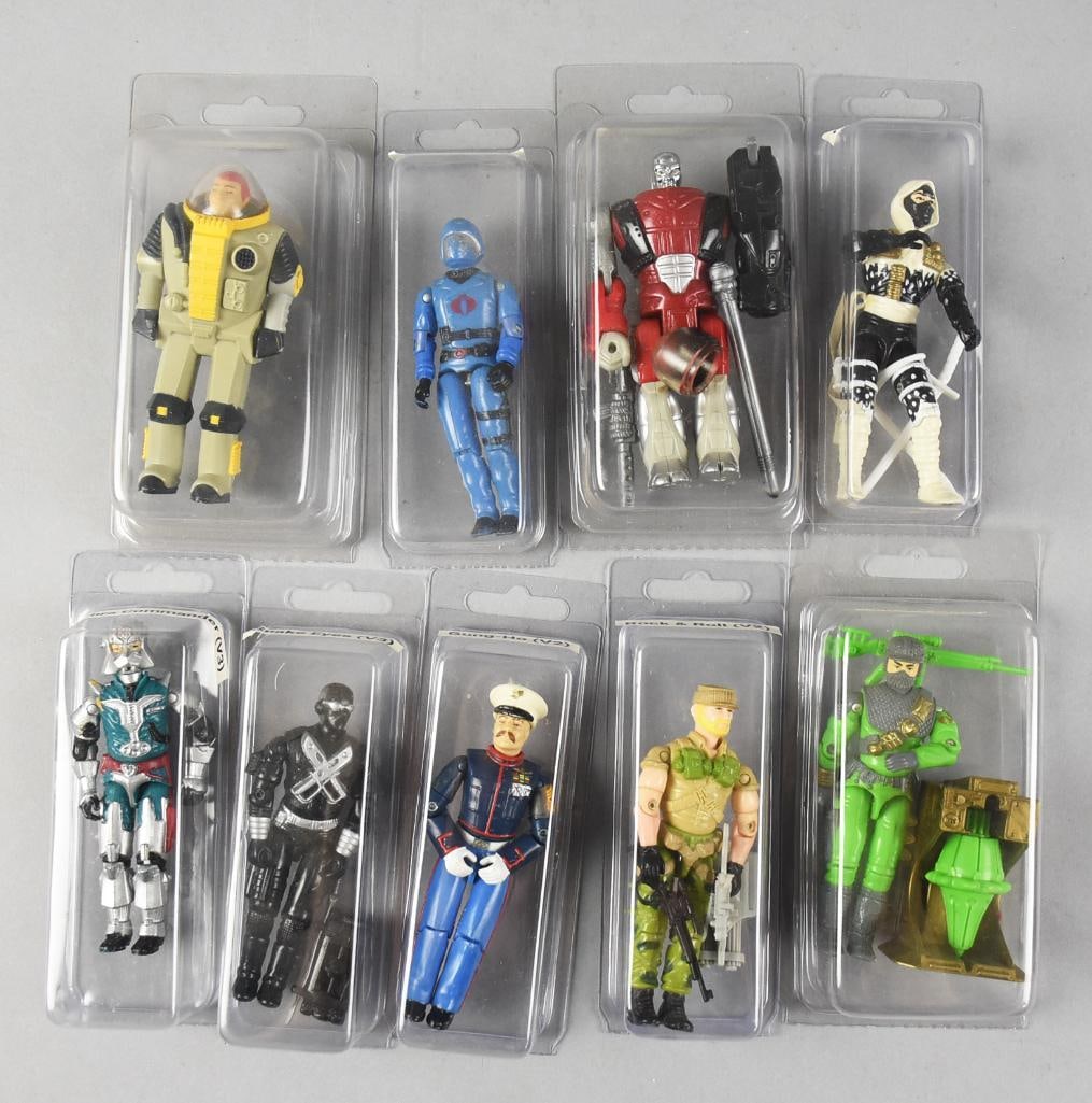(9) Hasbro GI Joe Action Figures, Loose in Cases (1 of 3)