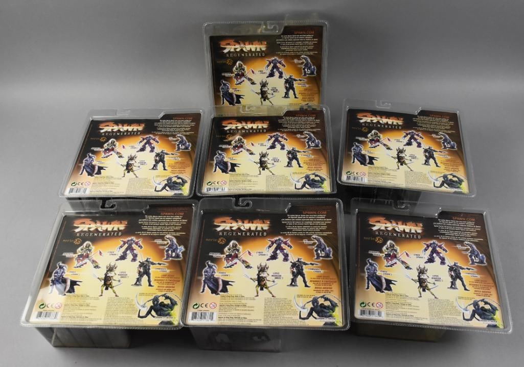 2005 McFarlane Spawn Regenerated Action Figures MOC NOS - 2