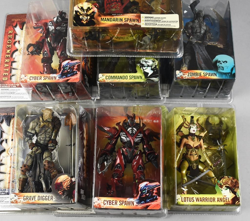 2005 McFarlane Spawn Regenerated Action Figures MOC NOS - 3