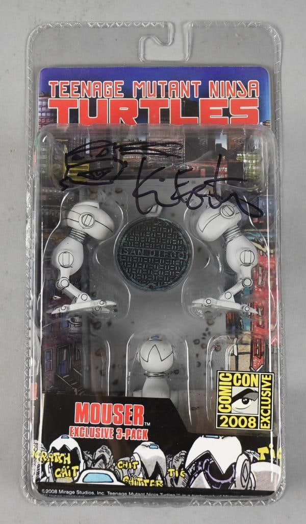 2008 Comic Con Kevin Eastman Signed TMNT Mouser MIP NOS (1 of 5)