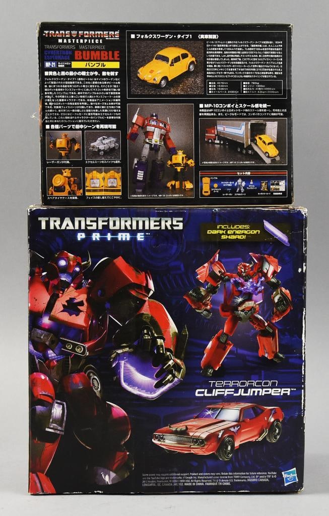 2012 SDCC Transformers Prime, 2014 Transformers Masterpiece - 2