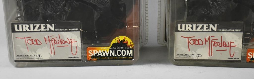 Todd McFarlane Signed! Spawn Urizen Action Figures MOC NOS - 2
