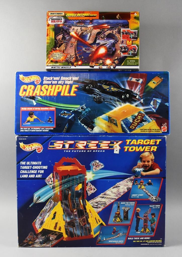 90s Mattel Hot Wheels and Matchbox Playsets MIB NOS (1 of 3)