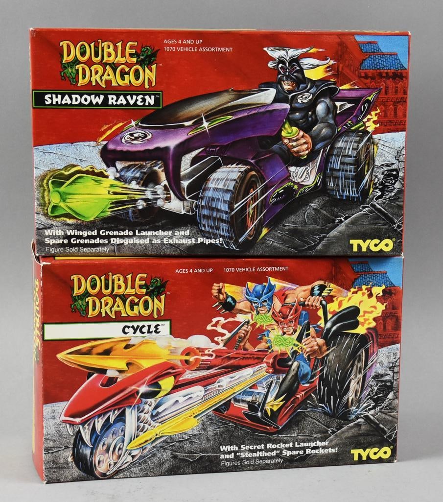 (2) 1993 Tyco Double Dragon Vehicles MIB NOS (1 of 3)