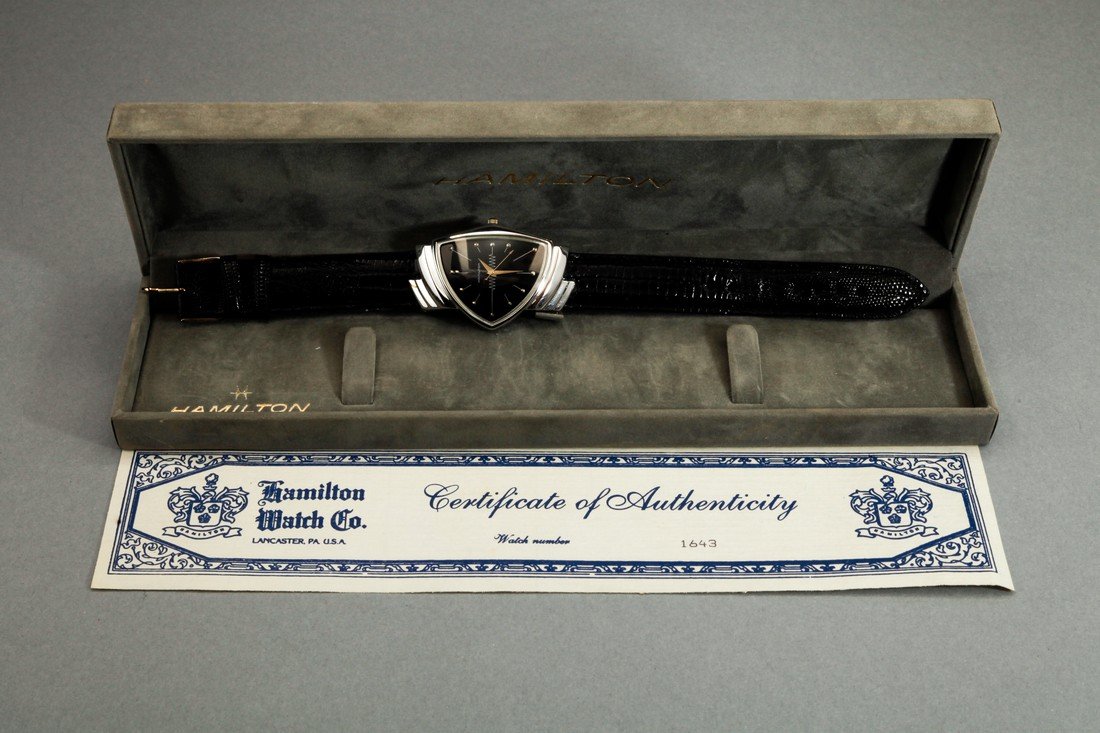 Limited Edition Hamilton Ventura MIB Watch w/ COA (1 of 3)