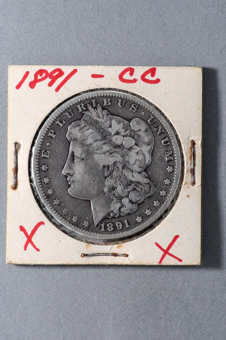 1891  Carson City Morgan Silver Dollar (1 of 2)