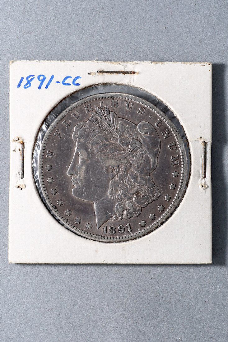 1891 Carson City Morgan Silver Dollar (1 of 2)