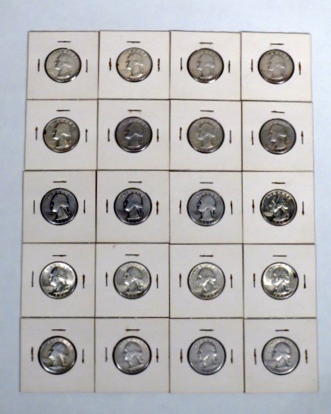 Lot Silver Quarters (1 of 4)