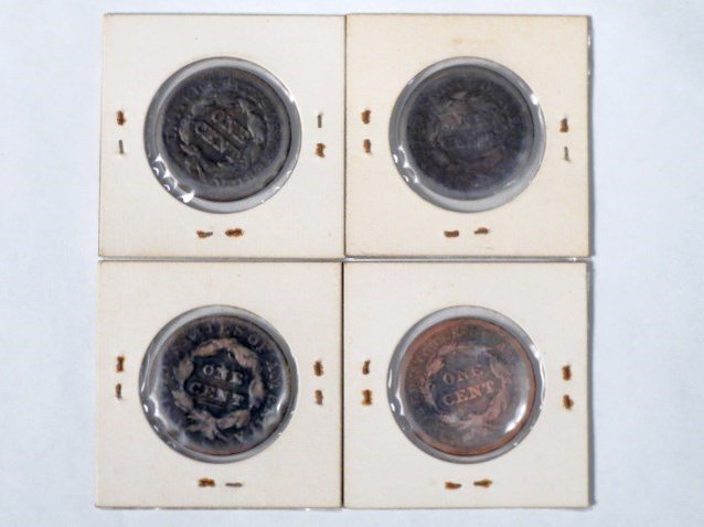 US American Large Cent Penny Lot 1840 1849 1851 1833? (1 of 6)