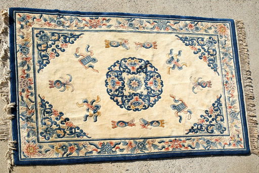 Vintage Cheng Chu Fine Hand Made Wool Chinese Rug Mar 13 2016 Appraisal Estate Sale Specialists Inc In Ca