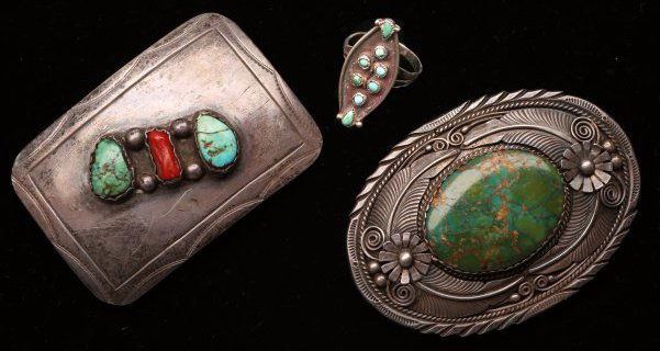 Vintage Lot of Native American Sterling (1 of 4)