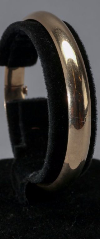 14KT Yellow Gold Bangle Bracelet (1 of 3)