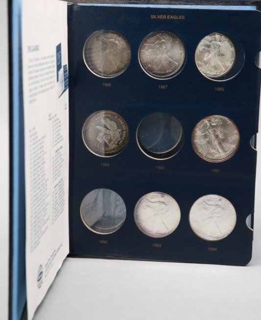 United States Silver Eagles Coin Book (1 of 3)
