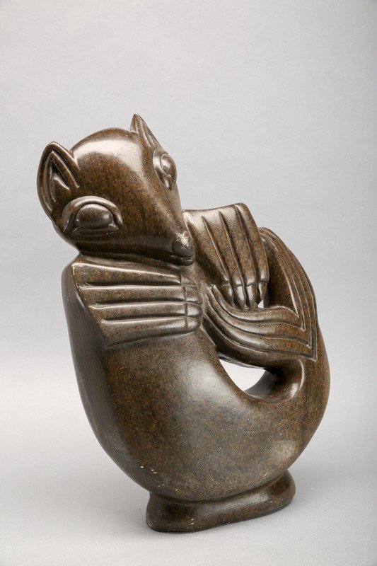 Signed Shona African Sculpture by Ndale Wilo (1 of 4)