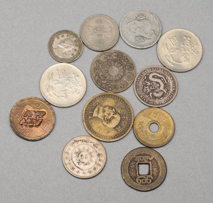 Misc Lot Chinese Thai Coins Silver Lot (1 of 2)