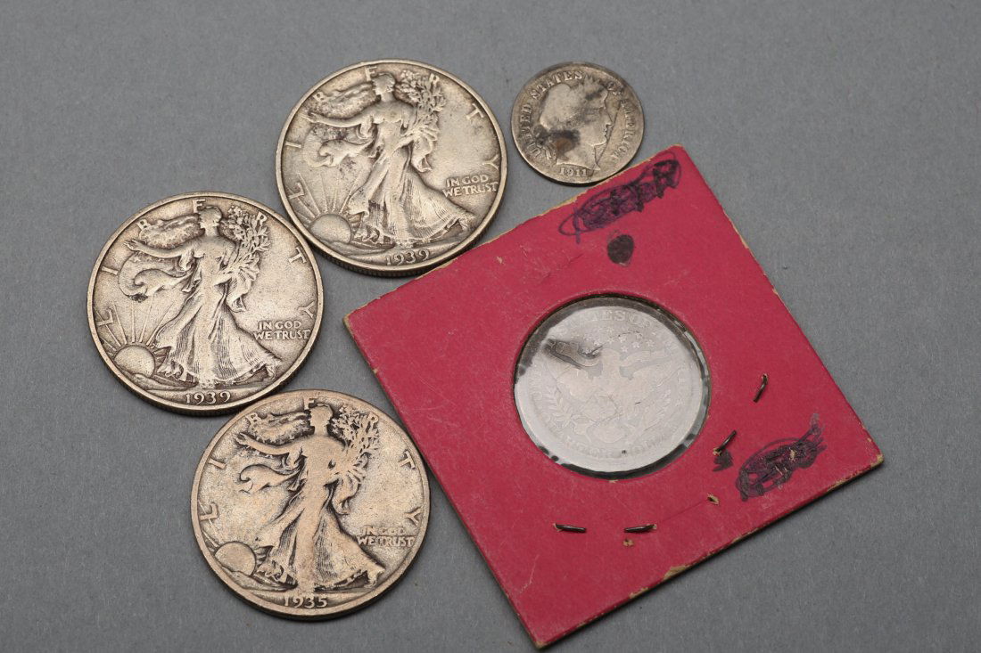 Misc Lot US Silver Coins (1 of 3)