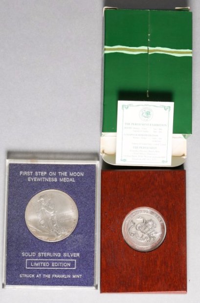 Perth Mint and Franklin Mint Solid Silver Coins (1 of 1)