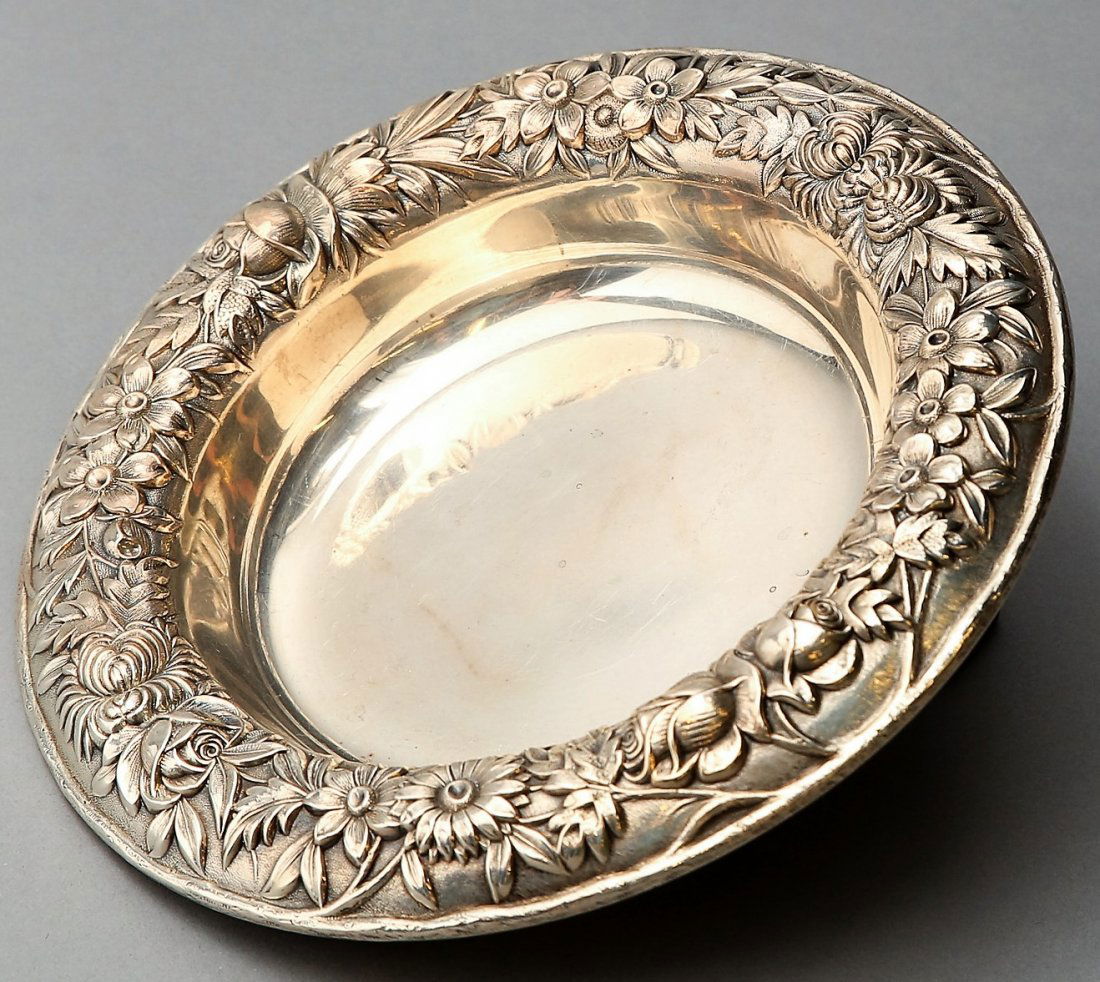 American Sterling Kirk & Son Repousse Bowl (1 of 2)