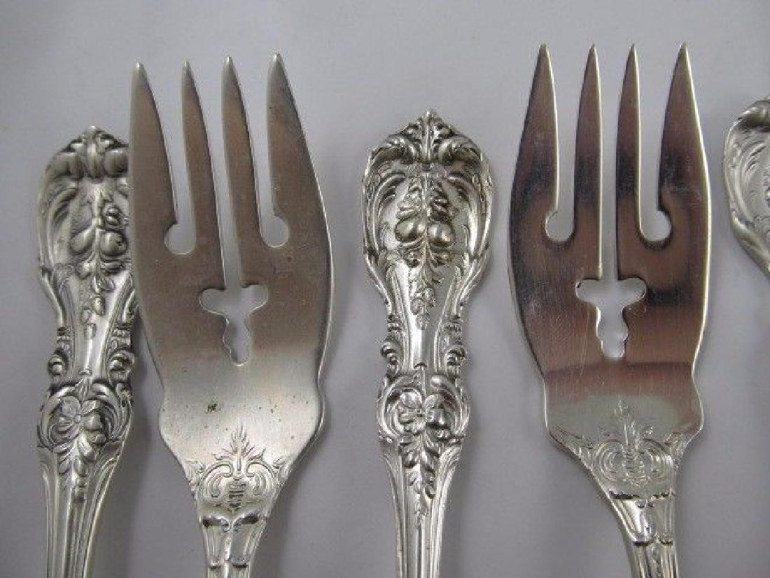REED & BARTON FRANCIS I STERLING 6 1/8" SET 12 SALAD (1 of 12)