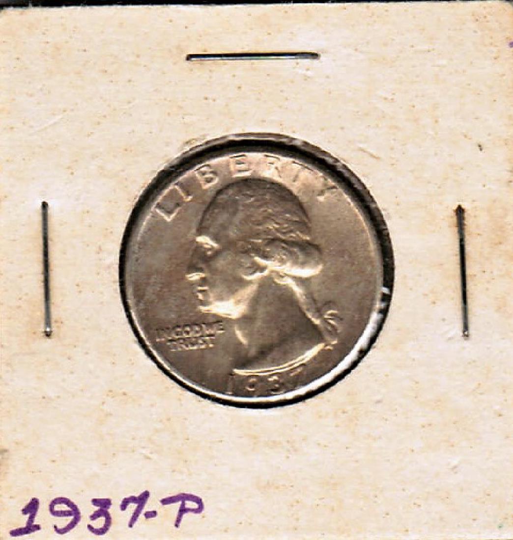 1937-P WASHINGTON QUARTER BU (1 of 2)