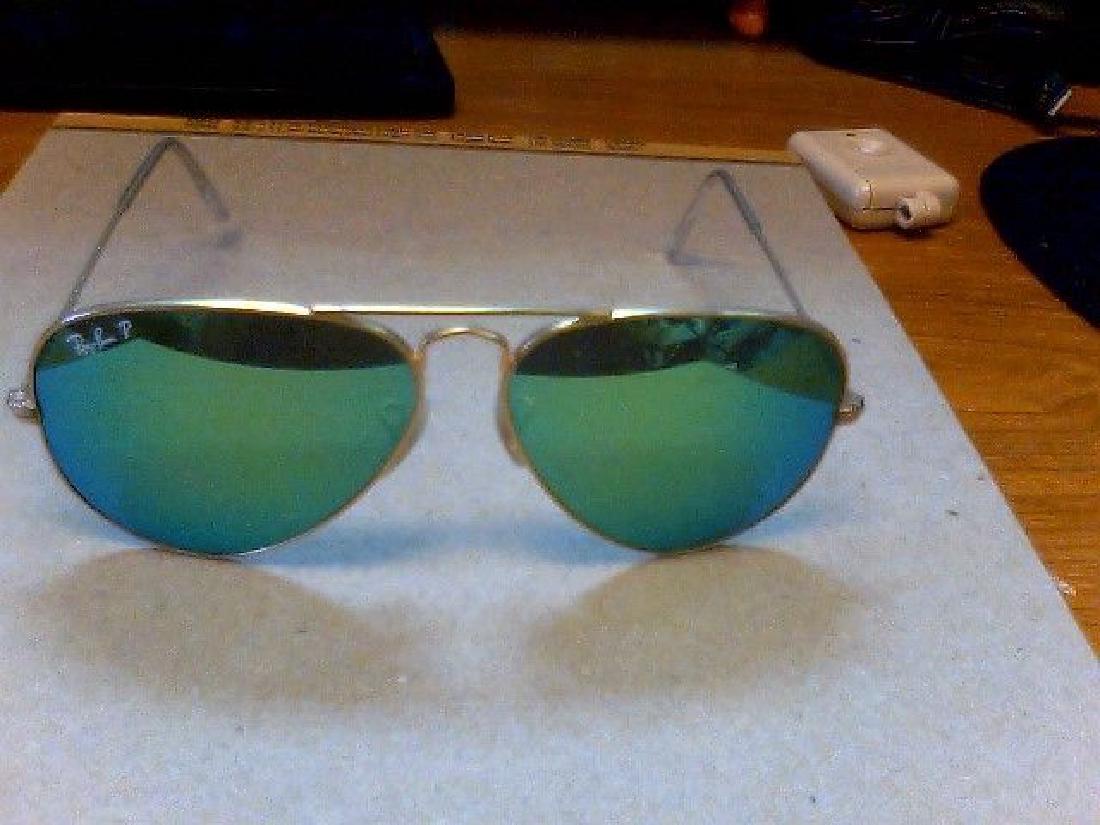 Ray Ban RB 3025 112/P9 58mm Gold Green Flash Lens (1 of 6)