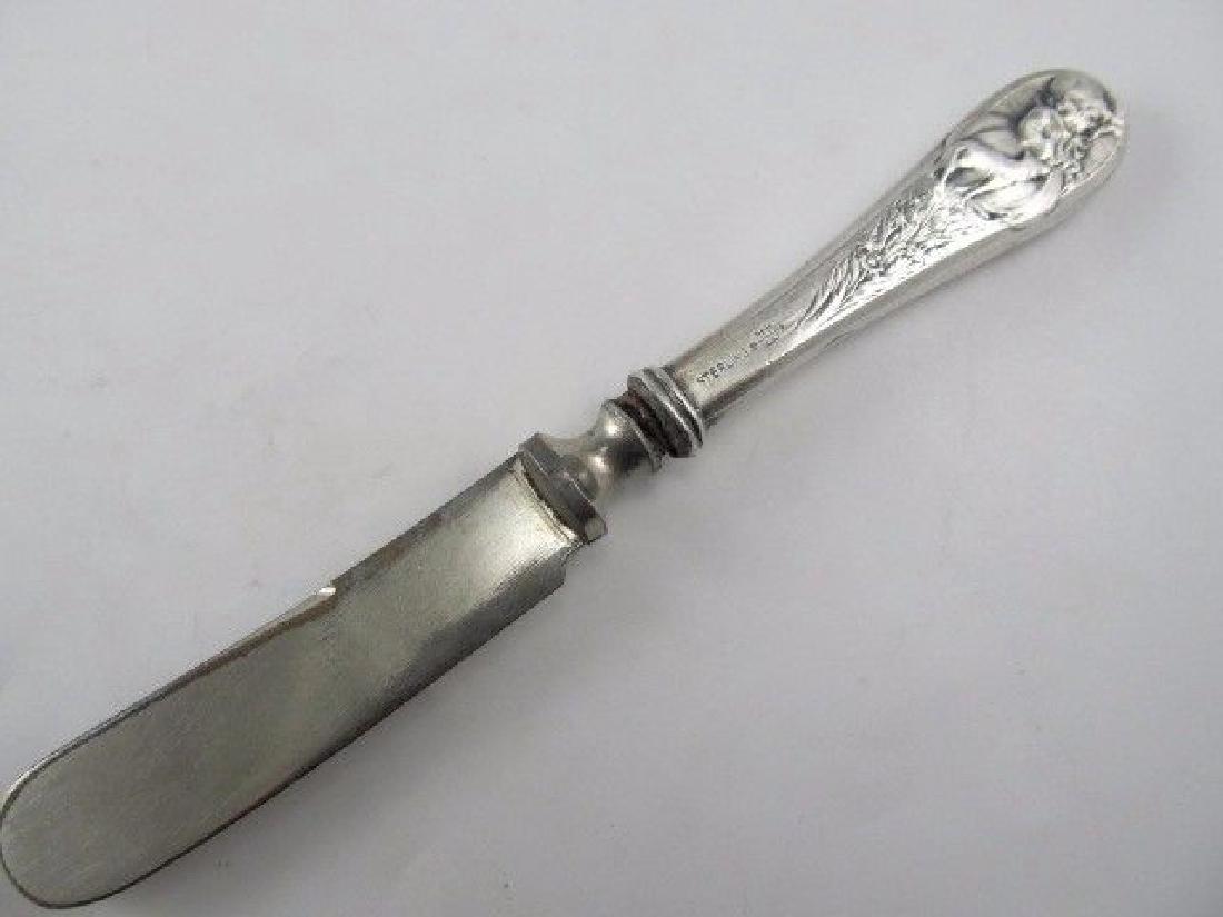 WEBSTER LITTLE BO PEEP STERLING NURSERY RHYME KNIFE