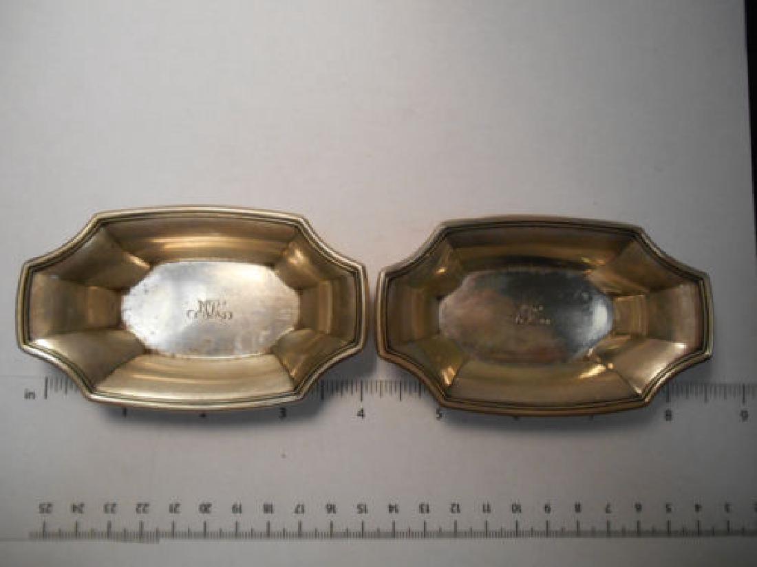 TIFFANY & CO. STERLING SILVER NUT/BON BON TRAYS SET OF (1 of 4)