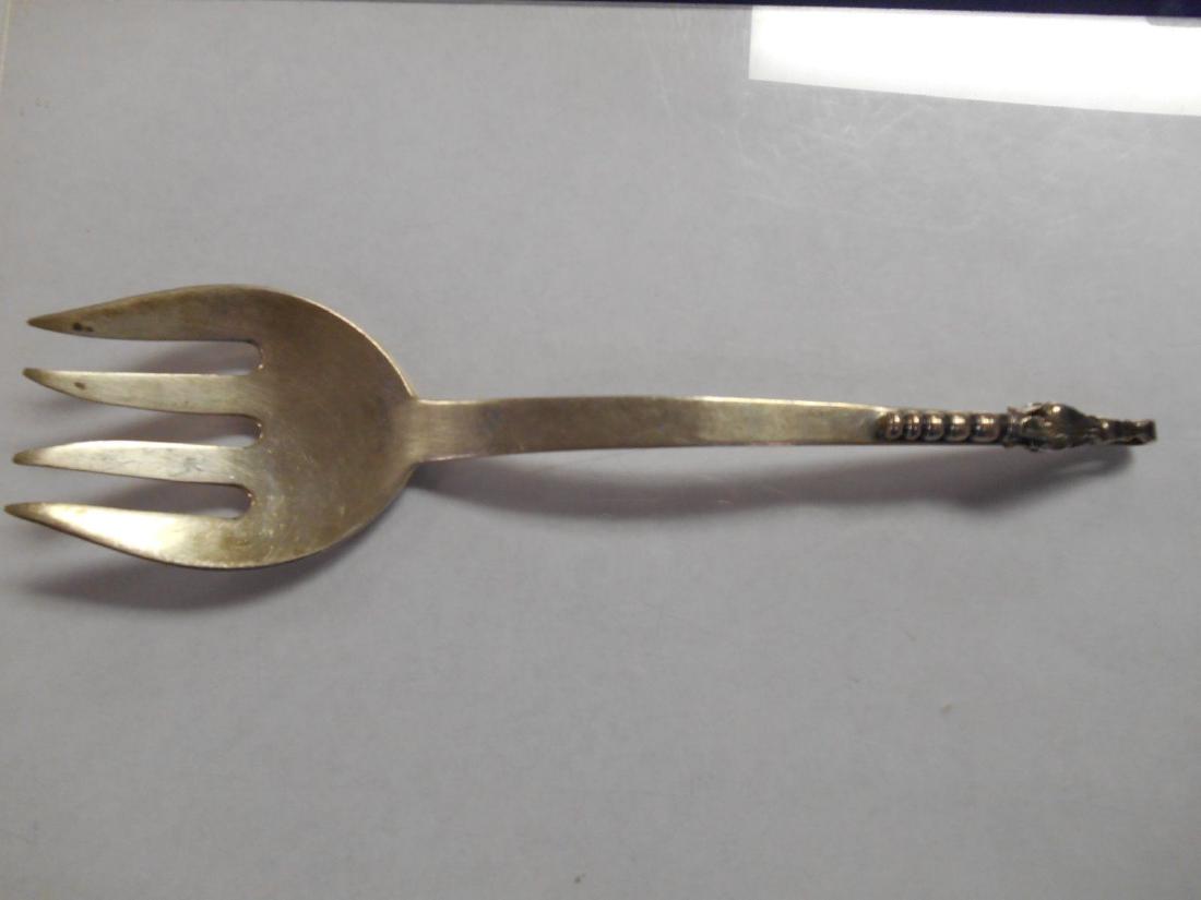 MEXICO F.RAMIREZ STERLING SILVER 4 PRONG JENSEN STYLE (1 of 5)