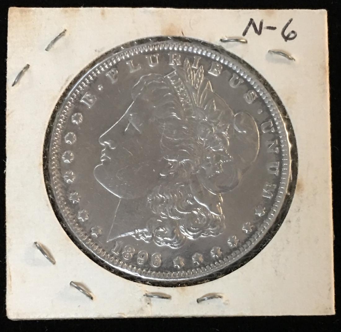 1896-P $1 Morgan Silver Dollar: 1896-P $1 Morgan Silver Dollar
