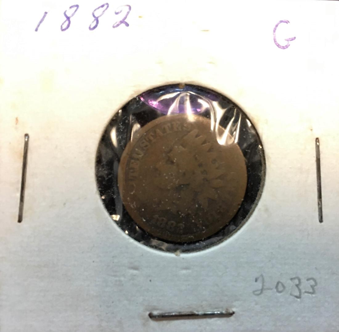 1882 1C Indian Head Cent (1 of 2)