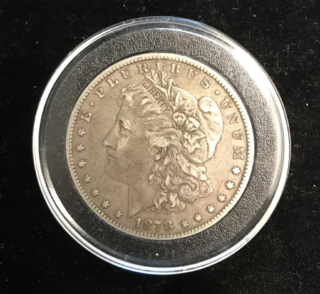 1878-P $1 Morgan Silver Dollar (1 of 2)
