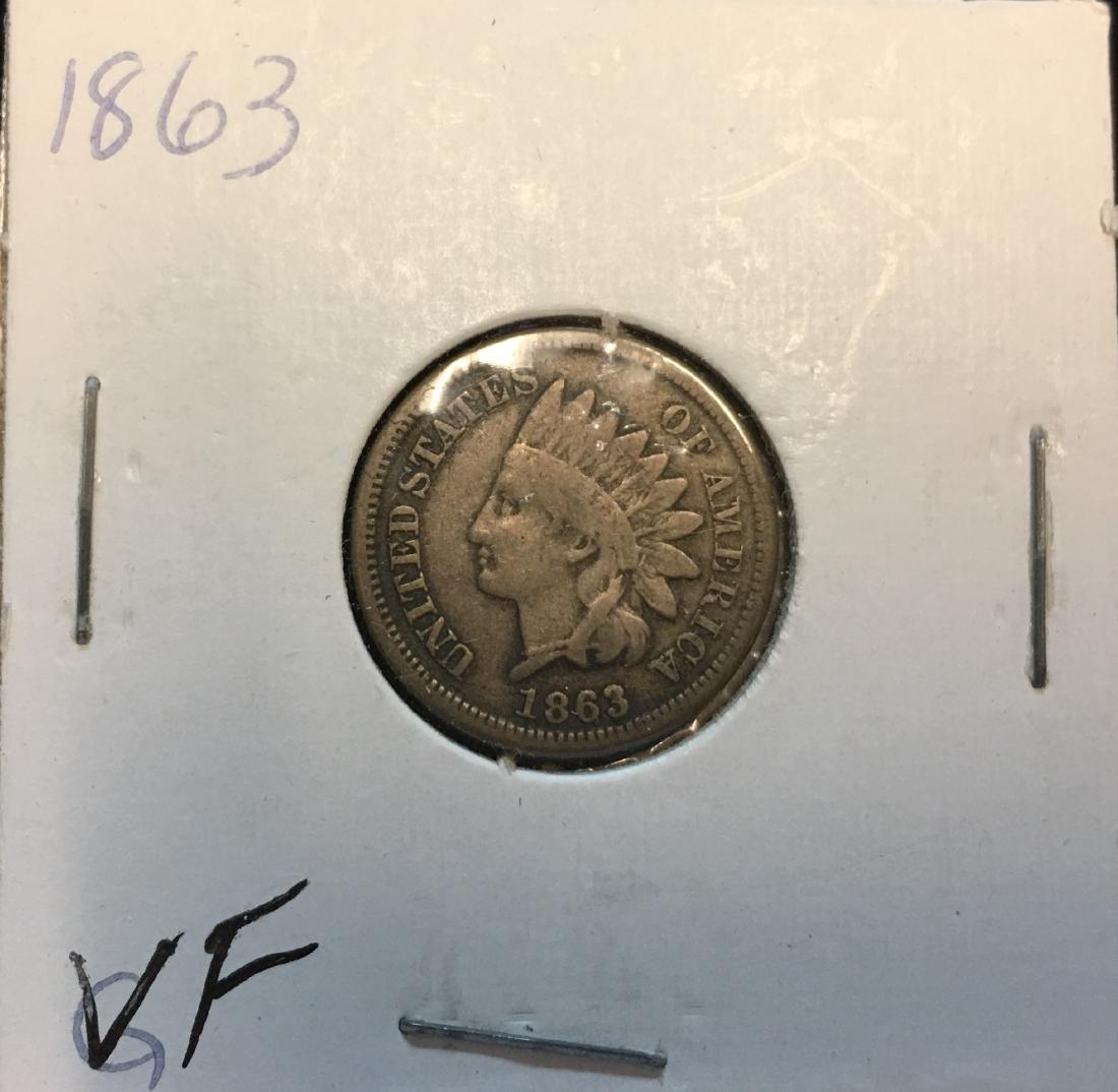 1863 1C Indian Head Cent (1 of 2)