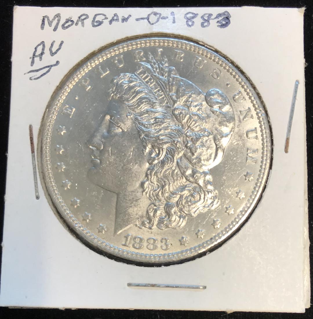 1883-P $1 Morgan Silver Dollar (1 of 2)