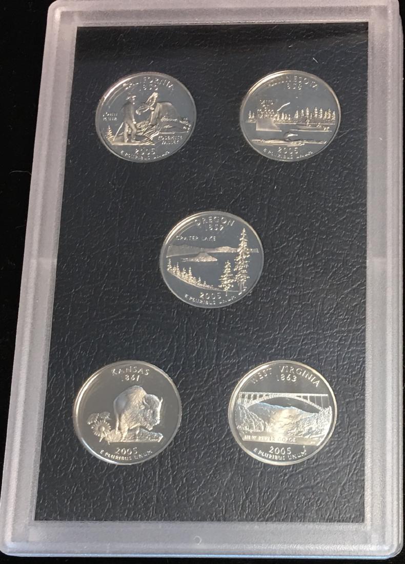 2005-S Washington Quarters State Proof Set (1 of 2)