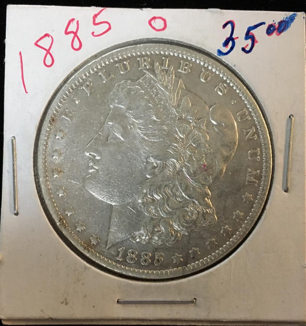 1885-O $1 Morgan Silver Dollar: 1885-O $1 Morgan Silver Dollar