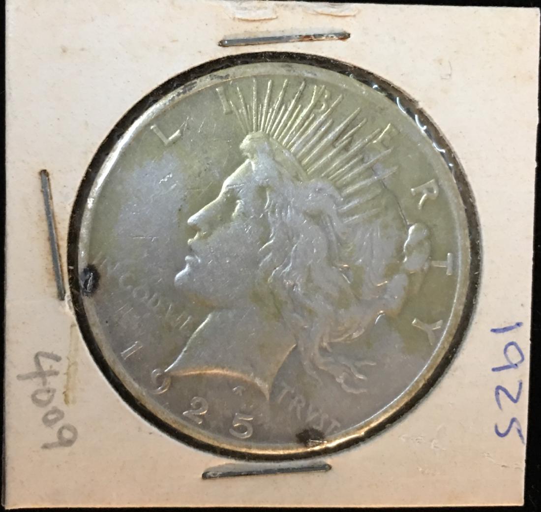 1925-P $1 Peace Silver Dollar (1 of 2)