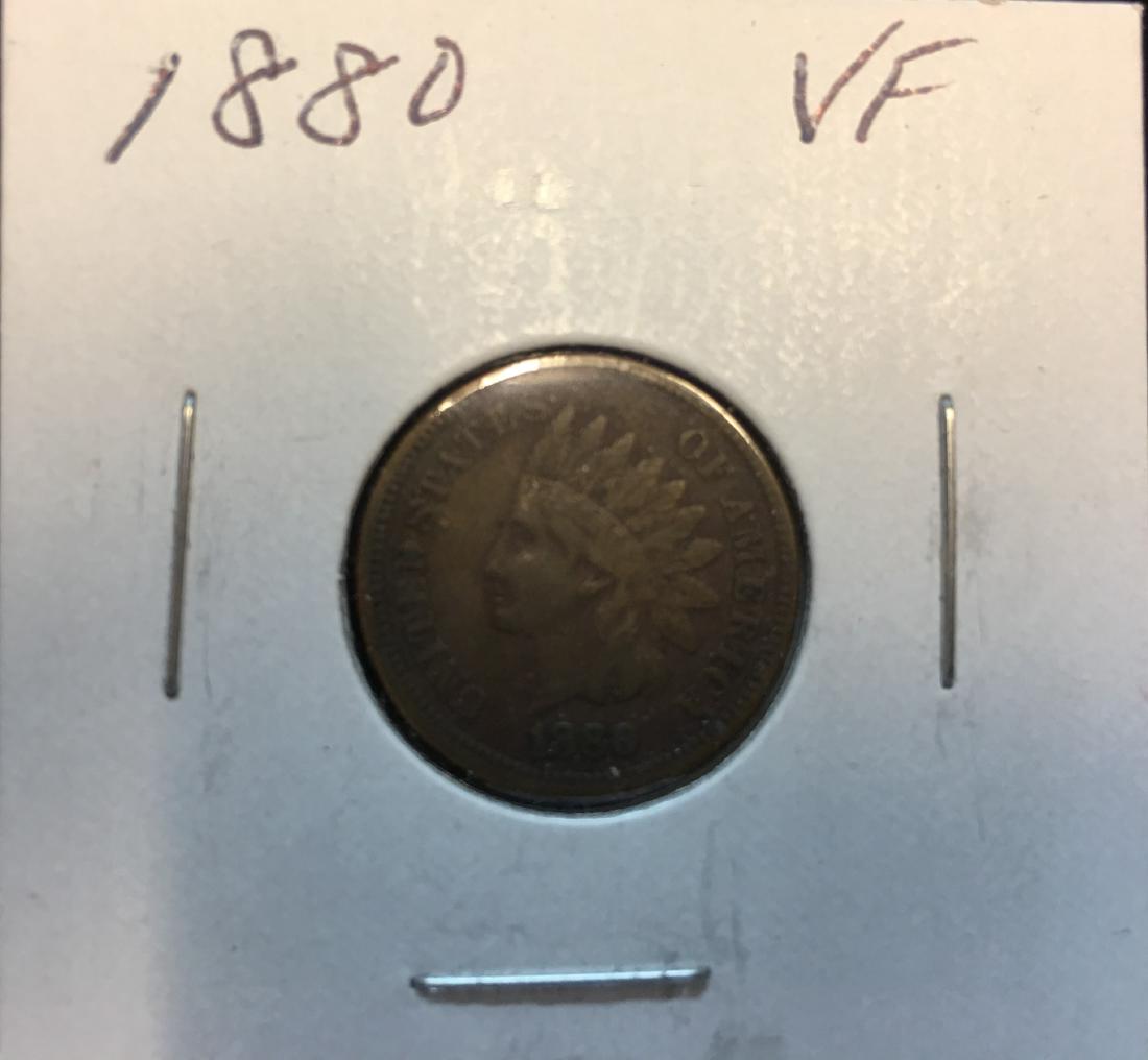 1880 1C Indian Head Cent (1 of 2)
