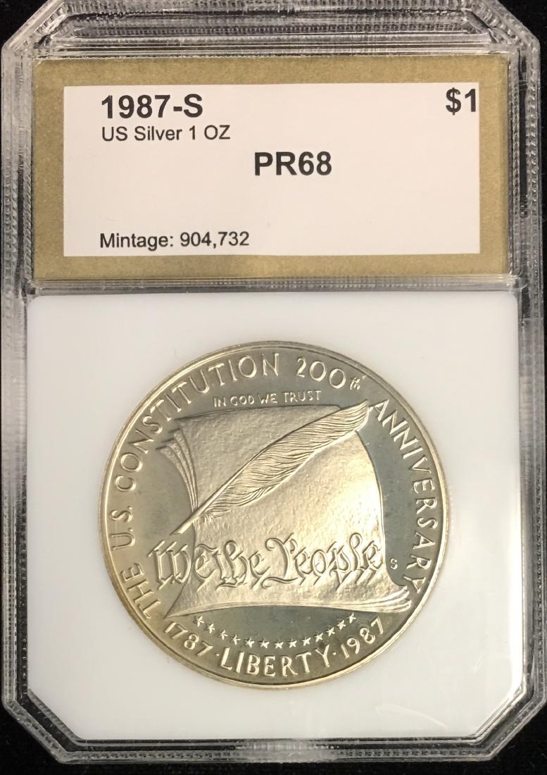 1987-S $1 U.S. Constitution Bicentennial Modern (1 of 2)